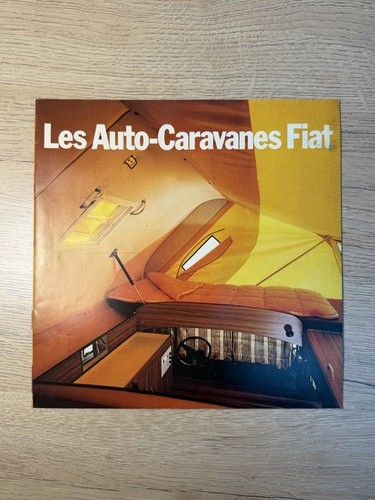 Brochure caravane fiat amigo - brochure,