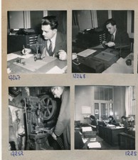 PARIS c. 1950 - 14 Photos Usine RACLET Tente Caravane Trigano - Pl 219