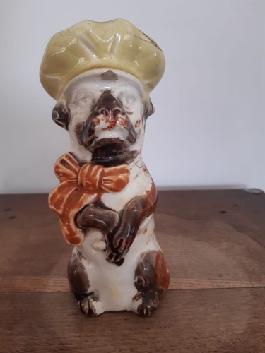 Ancienne tirelire chien - chien, dog