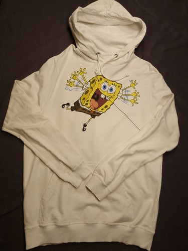 Sweatshirt capuche spongebob - a,
