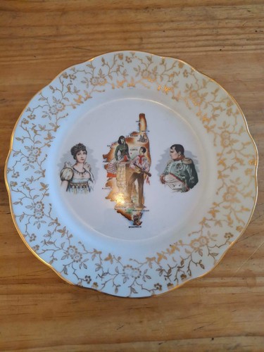 Assiette corse napoléon et - assiette,