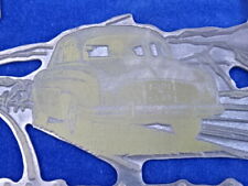 RARE +++ PLAQUE IMPRIMERIE Printing plate - RENAULT DAUPHINE 64 - PAS GORDINI