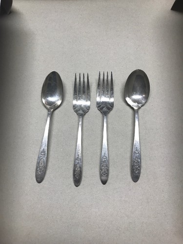 Lot vintage spoons - 4,