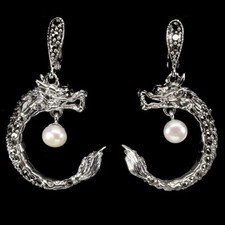 925 Argent Sterling Boucles