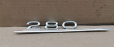 Ancien LOGO MERCEDES 280 SIGLE MONOGRAMME Emblème insigne auto ancienne