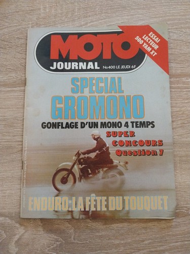 Moto journal 400 yamaha - journal,