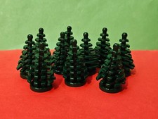 Lot 10 sapins vert foncé 🌲