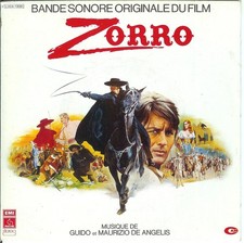 Alain DELON : B.O du film " Zorro "  SP de 1975
