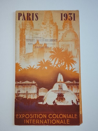 Plan exposition coloniale - plan,