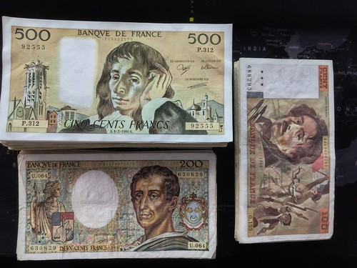 Billets banque france - de,