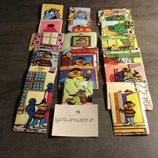 SESAMSTRASSE (1,rue Sésame) Americana 1978 - Lot de 5 images Stickers au choix!