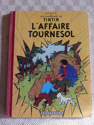 Tintin 1956 france b19 dos - eo,