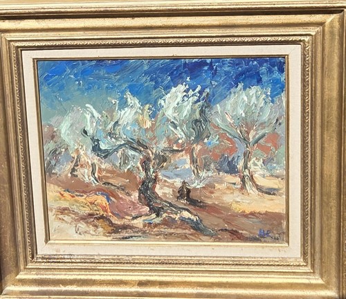 Tableau ancien signé vieux - signé,