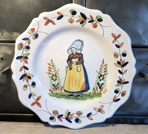 Assiette faïence malicorne - faïence, de