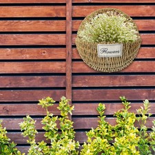  Pot De Fleurs À Suspendre Suspendu Panier Jardinière Mural Intérieur