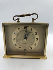 Jaz Quartz ancien réveil pendulette - vintage travel alarm clock, orologio