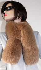 Fourrure Écharpe Renard Bleu