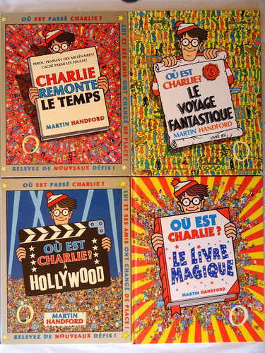 Livres jeux où - est, charlie