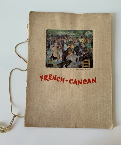 French cancan programme - french,