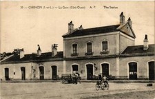 CPA AK CHINON La Gare (611680)