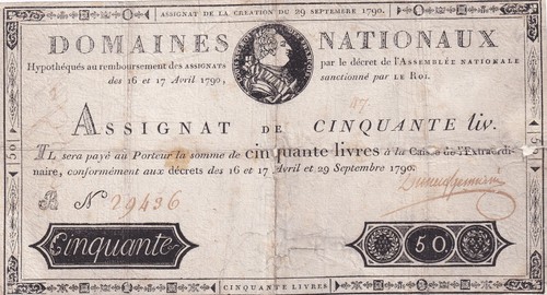 France livres louis xvi - xvi,