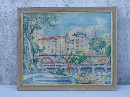 Vieux image impression - impression, avec