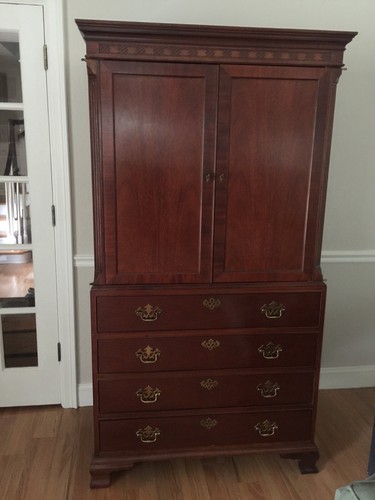 Baker mahogany chippendale - mahogany,