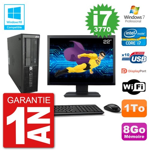 Z220 sff ecran core - pc,