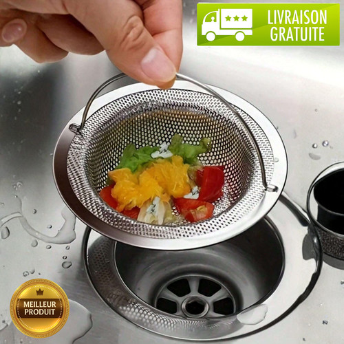 Filtre évier cuisine inox - filtre,