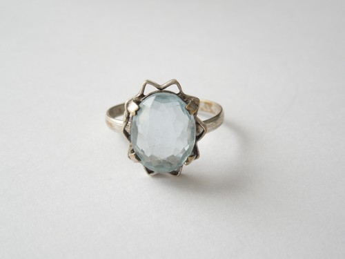Bague vintage avec - bague,