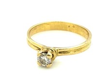 MAGNIFIQUE BAGUE OR 18 CARATS