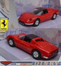 Ferrari 246 dino gts rouge 1973 dinky matchbox dy-24 en boite 1990's 1/43