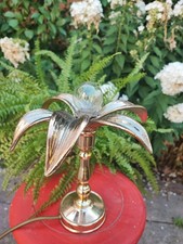 Design 1970, Lampe Palmier Doré Willy Daro 