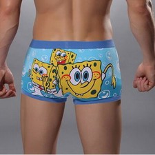 Boxer Homme "Bob l'Eponge" NEUF taille L #SoutienUkraine