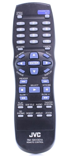 Jvc sxv001a télécommande - jvc, rm-sxv001a