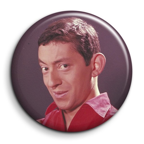 Serge gainsbourg badge - serge, 11