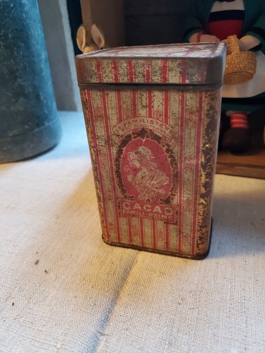 Boîte ancienne cacao - boîte,