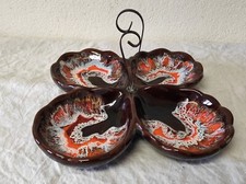 Ancien Plat à compartiments