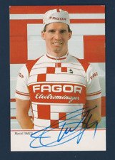 CYCLISME carte cycliste MARCEL