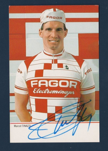 Cyclisme carte cycliste marcel - carte,
