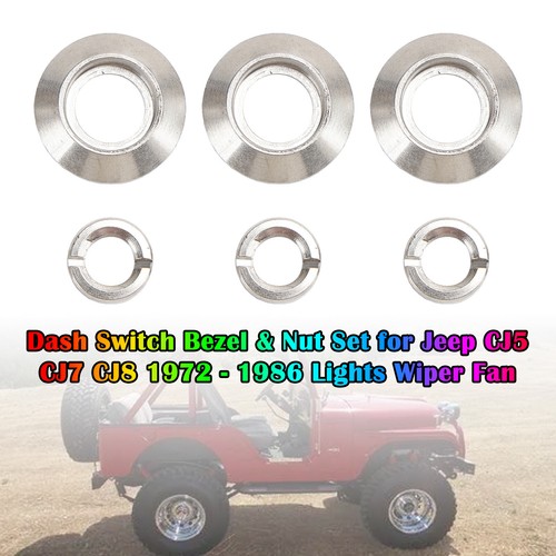 Dash switch bezel - dash, set