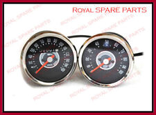 Smith Réplique Tachymètre Compteur de Vitesse Paire 150 Mi Gris Pour Triumph BSA