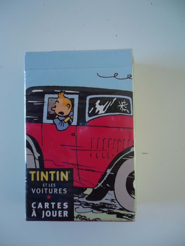Jeu cartes tintin les - tintin, et