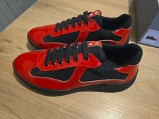 🤬Prada America's Cup ROUGE et NOIR taille 38 neuf🤬