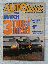 AUTO HEBDO N°385 8/9/1983 CX