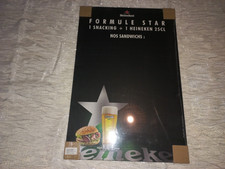Ardoise publicitaire Heineken