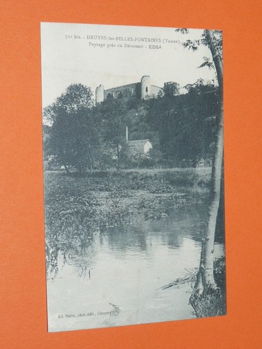 Cpa carte postale 1920 - carte, yonne
