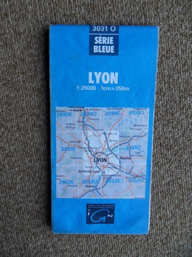 524 carte ign - 524-,