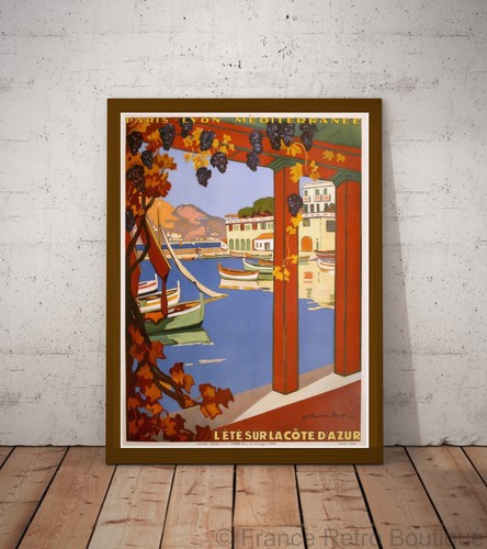 Poster affiche ete - l'ete, la