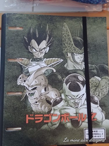 Classeur dragon ball vegeta - classeur,